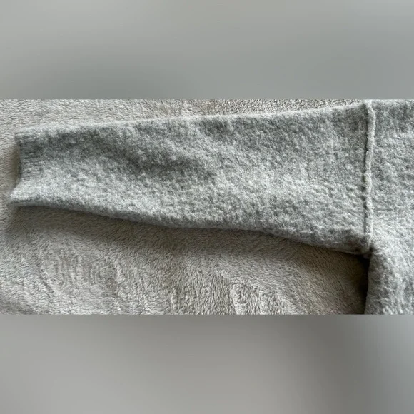 Free People Phantom Long Open-Front Cardigan, Gray - Picture 9 of 14